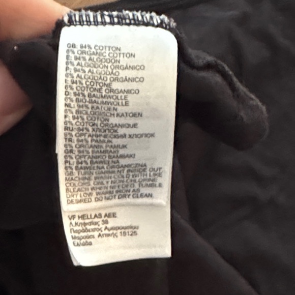 The North Face Black Tee Whistler Blackcomb  Teal Leaf Ski Graphic Large - Picture 8 of 8